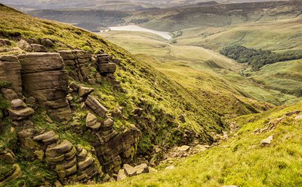 Kinder Scout at Edale CREDIT Visit Peak District Derbyshire
