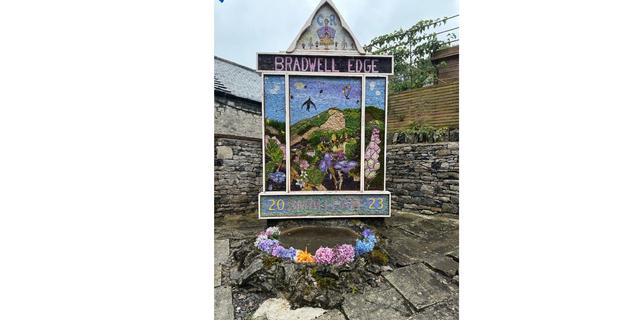 Bradwell Well Dressing 2023 NEW