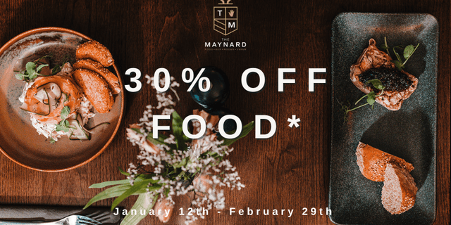 DINE AWAY THE JANUARY BLUES WITH 30 OFF FOOD 902 x 524 px