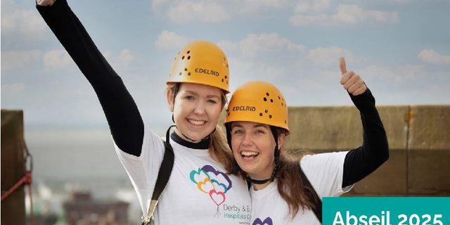 Derby Catherdral abseil