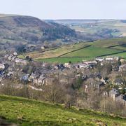 Hayfield view