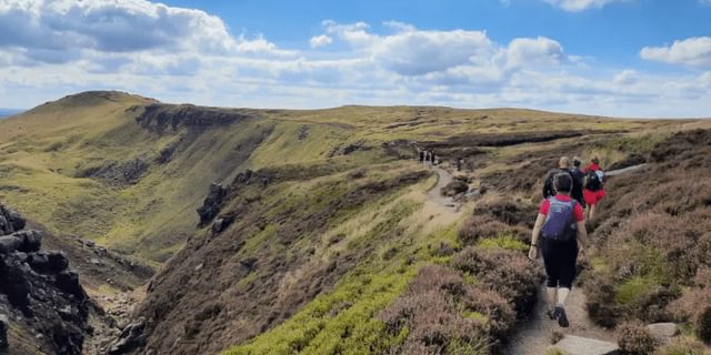 K Inder Scout Peak District Edale Skyline walk