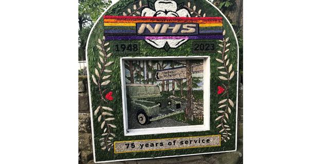 Middleton by Youlgrave well dressing 2023