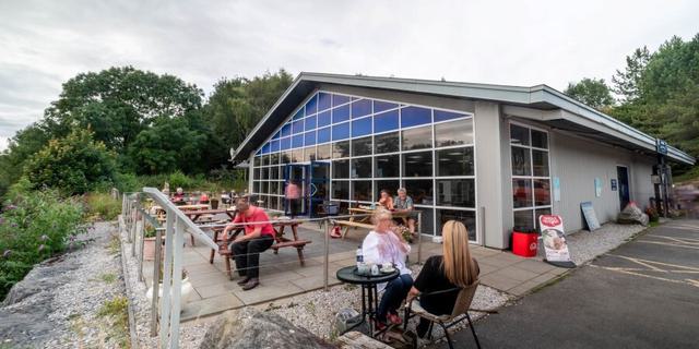 National Stone Centre Café Balcony