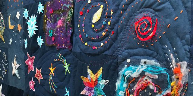 Necklace of Stars quilt 1
