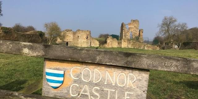 Robin Hood Rute Codnor Castle once home to the evil Sheriff NEW