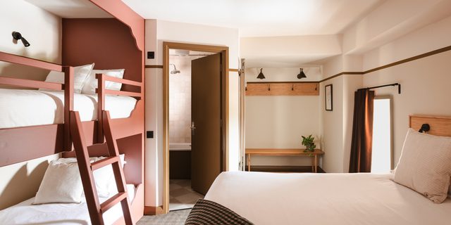 The Hide Hotel Bunk beds