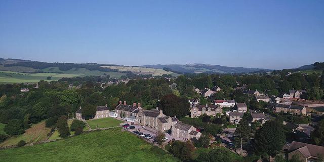 The Cavendish Hotel Baslow The Chatsworth Estate Drone Shot JR 14 71371471