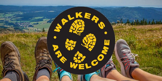 Walkers welcome
