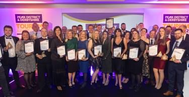 Gold award winners at the 2022 Peak District & Derbyshire Tourism Awards