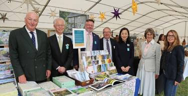 Ambassador of Japan with representatives from the Peak District and Derbyshire