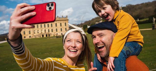 Family Chatsworth Selfie