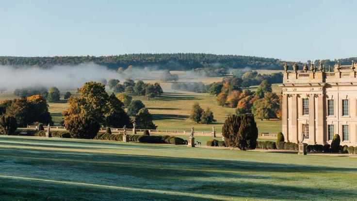 Chatsworth House East Facade Park