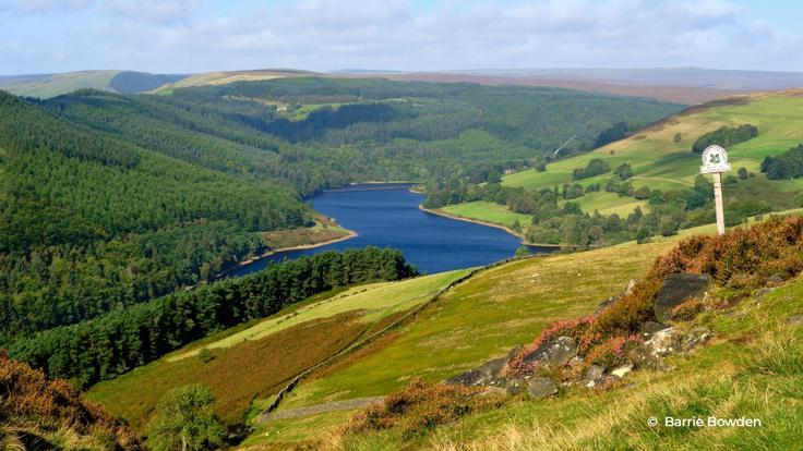Spectacular views across the Derwent Valley Image Credit Barrie Bowden 2