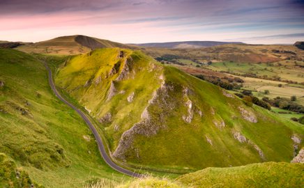 Winnats Pass near Castleton